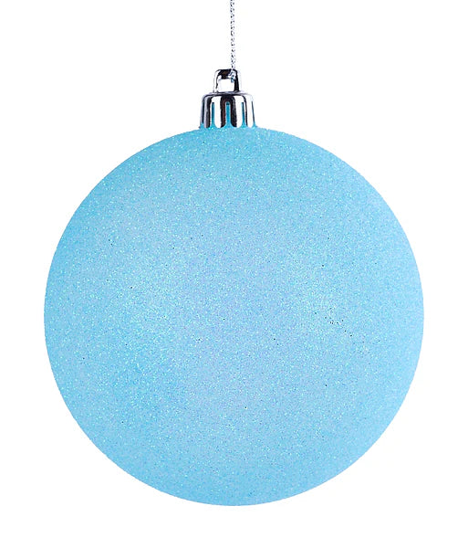 100mm Iridescent Glitter Ornament