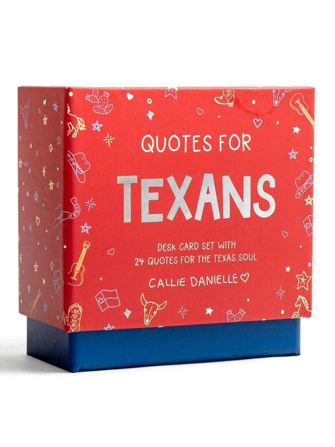 Texan Strong Desk Card Set