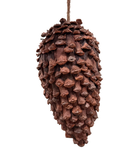 9.25"H x 4.5"Dia Fat Pinecone Finial