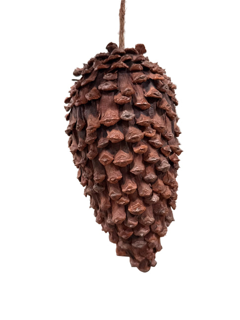 9.25"H x 4.5"Dia Fat Pinecone Finial