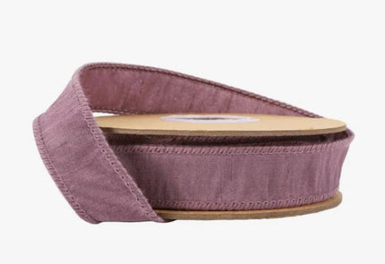 1" Wired Dupioni Ribbon