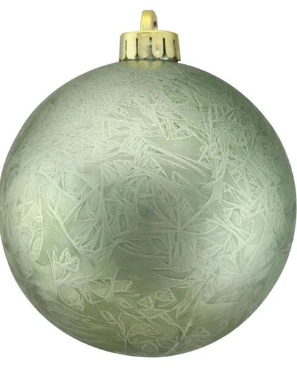 120mm Feather Smooth Ball Ornament