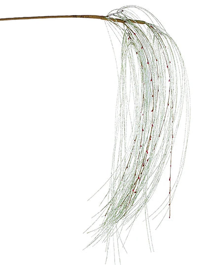55"L Glitter Long Needle Hanging Spray