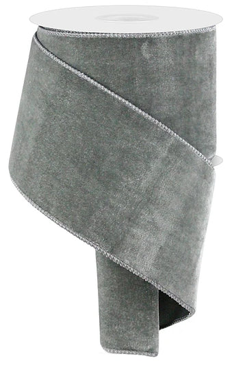 4" x 10yd Deluxe Velvet/Satin Backing (Assorted Colors)