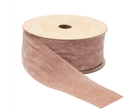 Raw Edge Rayon/Velvet 2"x10Y