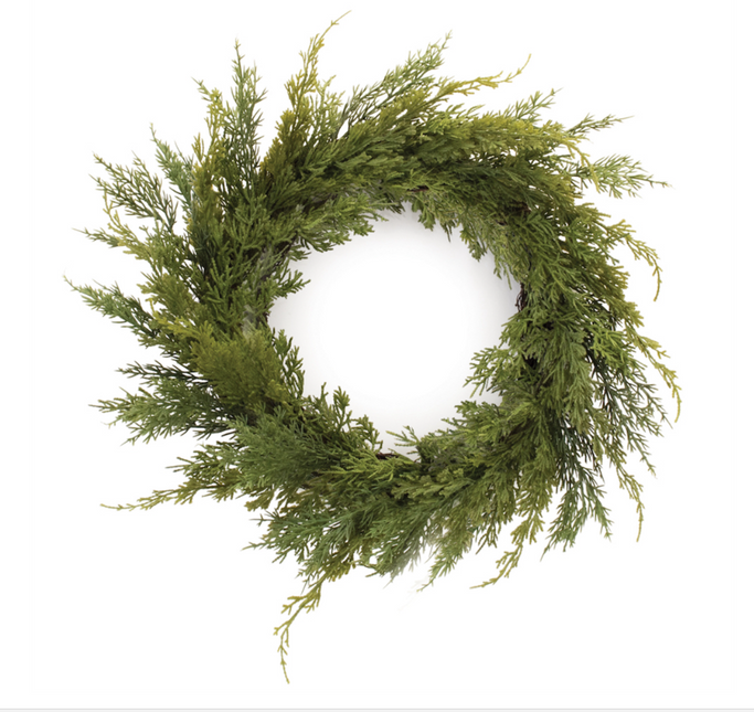 Pine Wreath 25"