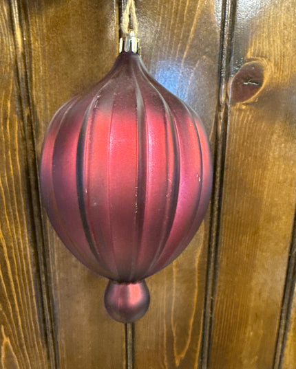 Finial Ornament 6" Shatterproof