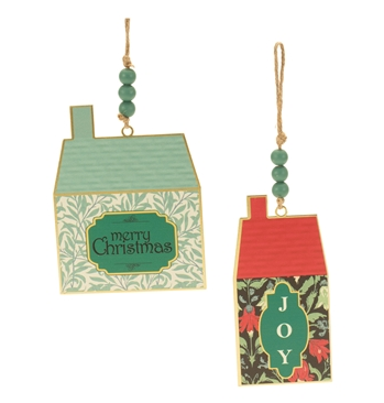 Holiday House Ornament