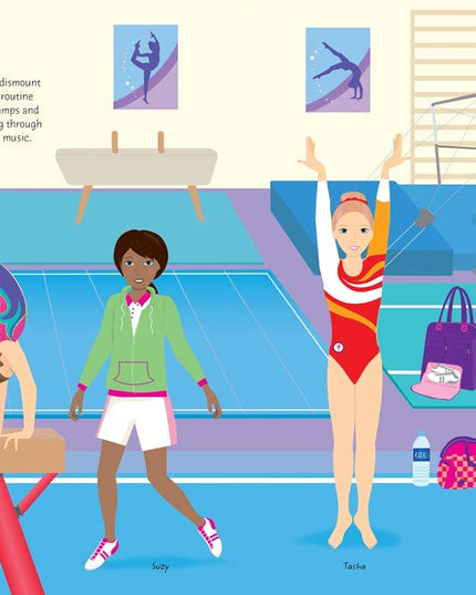 Sticker Dolly Dressing Sports: Usborne