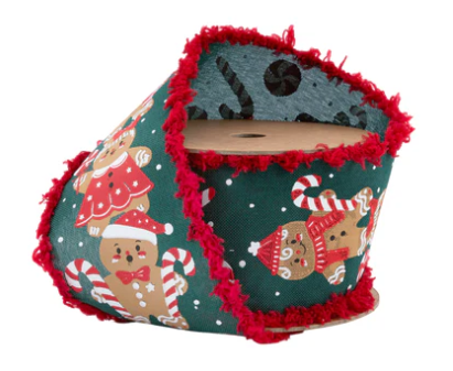 Gingerbread Ribbon 2.5"x10yd