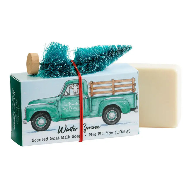 Christmas Goat Milk Bar Soap