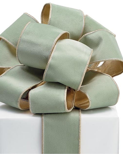 Ribbon Sage Velvet