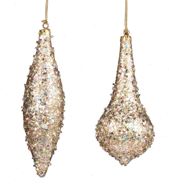 Glitter/Beaded Ornament image 0