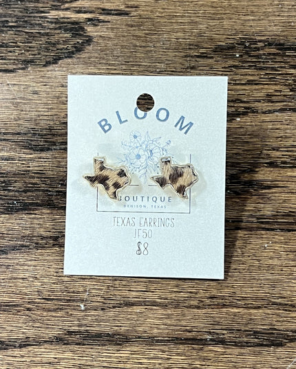 Texas Stud Earrings - Multiple Color Options image 1