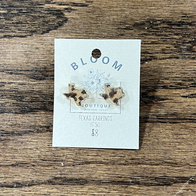 Texas Stud Earrings - Multiple Color Options image 1