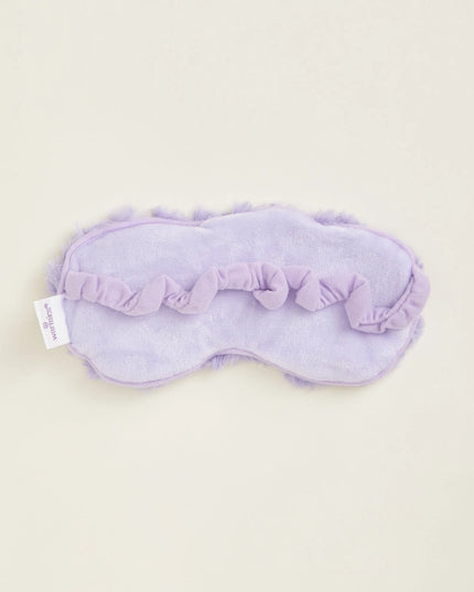 Curly Purple Warmies Eye Mask