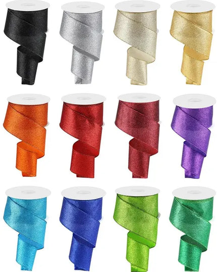 2.5" x 10yd Shimmer Glitter