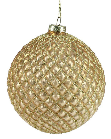 120Mm Molded Glass Ball Ornament