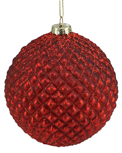 120Mm Molded Glass Ball Ornament