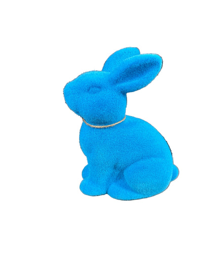 Flocked Sitting Rabbit