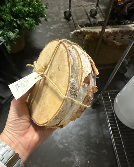 Birch Slice Coaster Set of 3