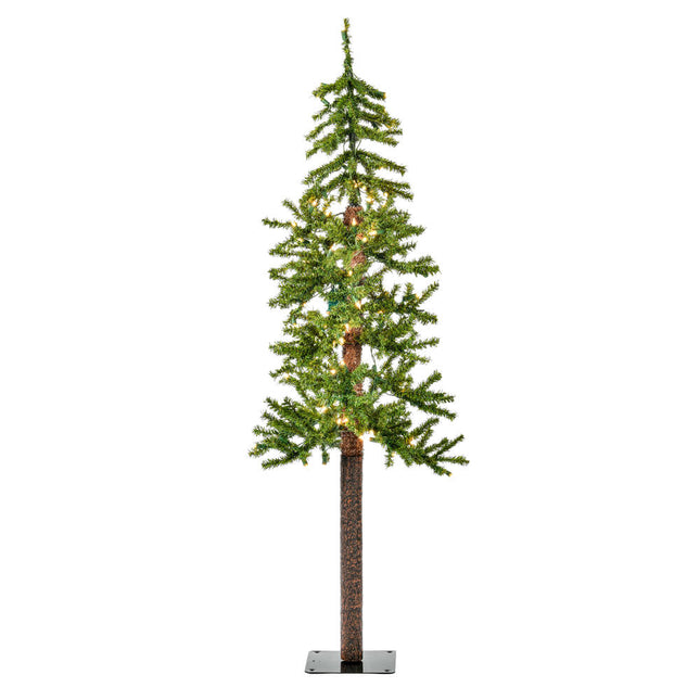 4' x 25.5" Natural Alpine Tree