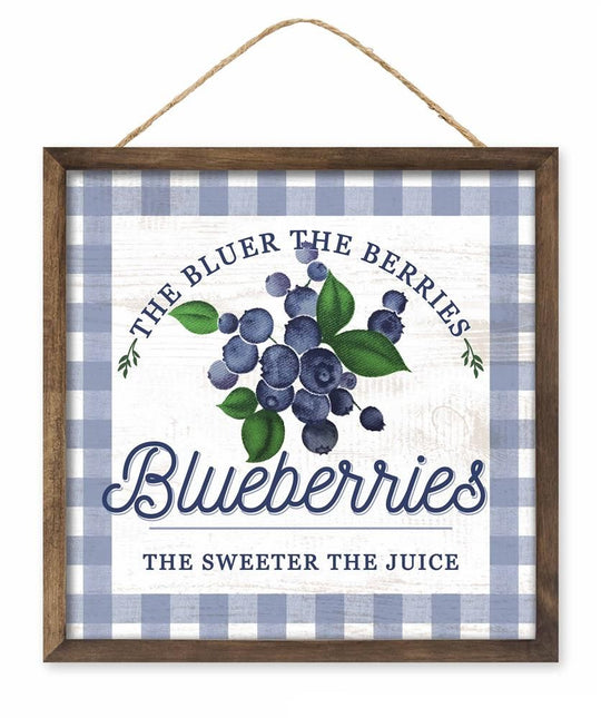 Blueberry Sign