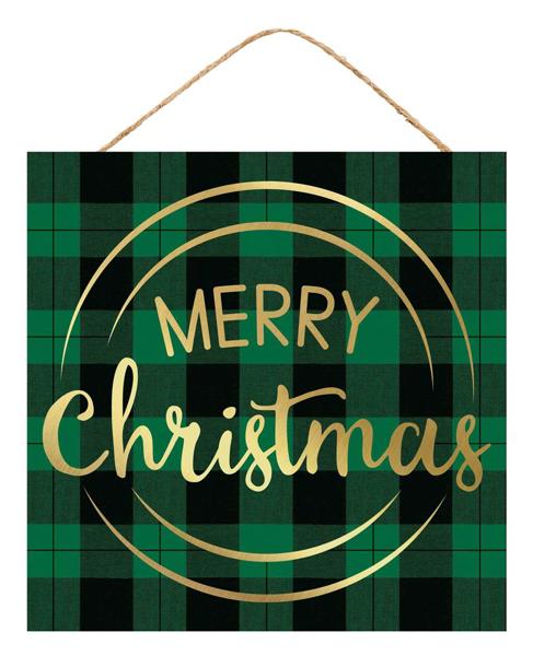 Merry Christmas Check Sign