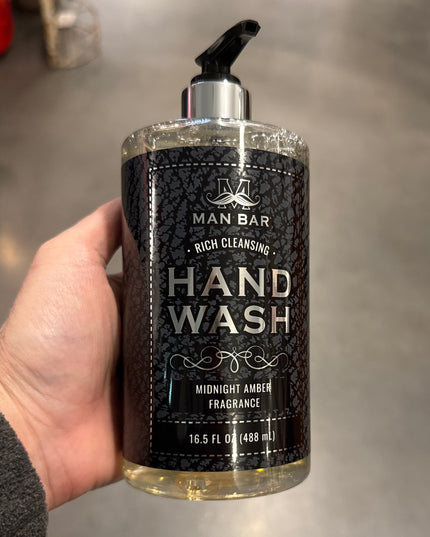 Man Bar Hand Wash - Midnight Amber