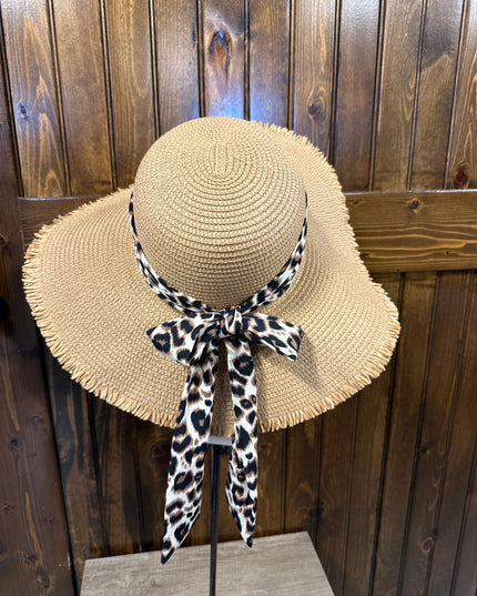Leopard Floppy Hat