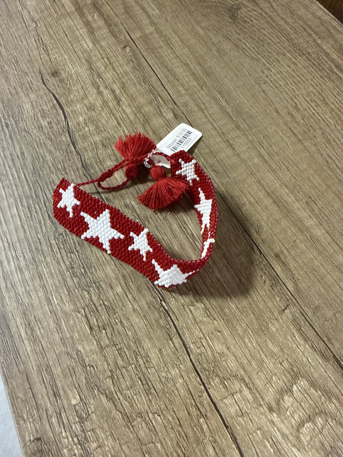 Beaded Star Bracelet