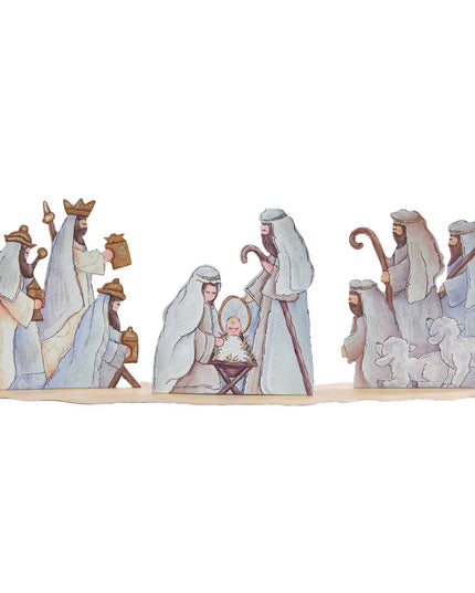 Holy Family, Shepards & Kings Mantle