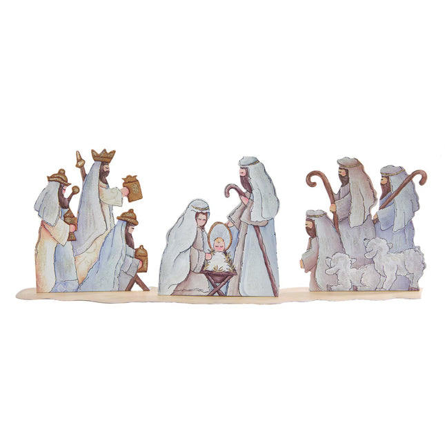 Holy Family, Shepards & Kings Mantle