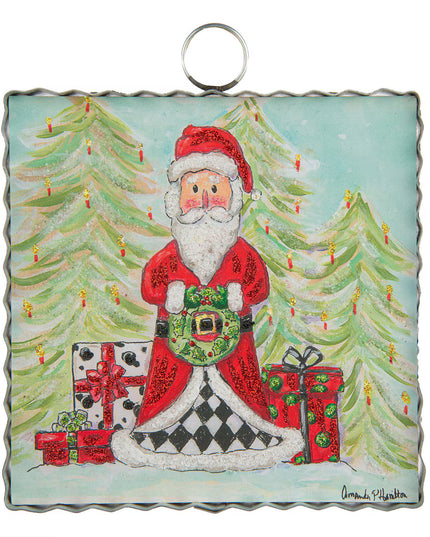 Mini Art Elegant Santa