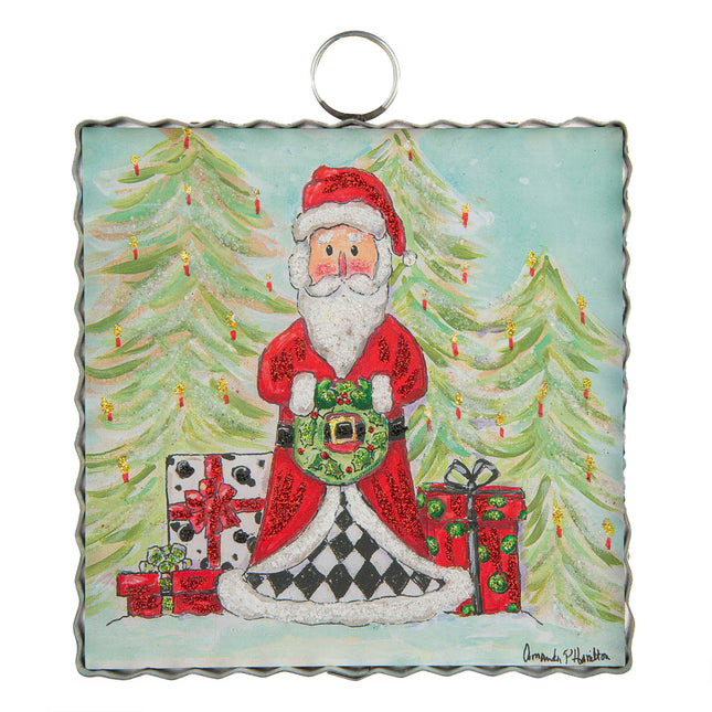 Mini Art Elegant Santa