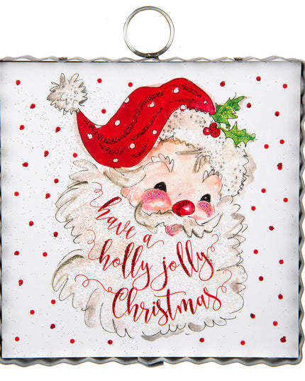 Mini Art Holly Jolly Santa
