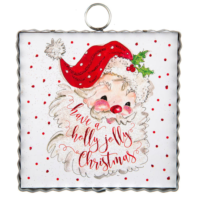 Mini Art Holly Jolly Santa