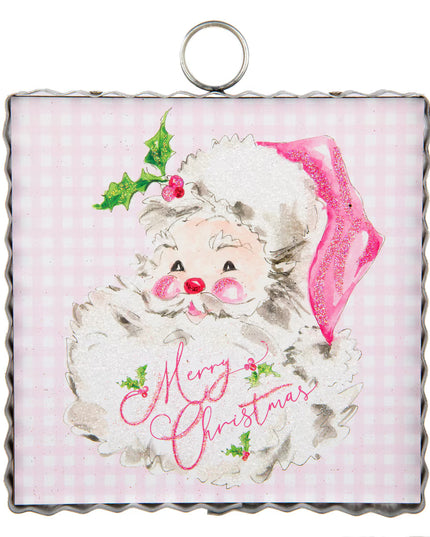 Mini Art Pink Santa