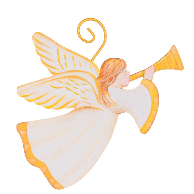 Gilded Heralding Angel Ornament