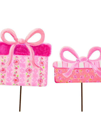 Small Pink Fanciful Gift Boxes
