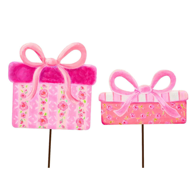 Small Pink Fanciful Gift Boxes