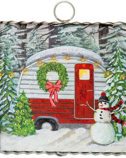 Mini Art Holiday Camper