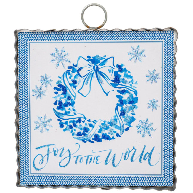 Mini Art Blue Joy To The World