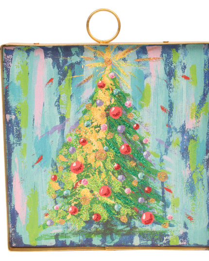 Mini Art Christmas Tree Impressions