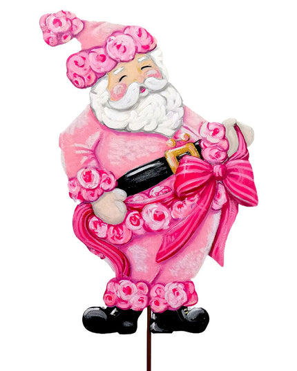Pink Fanciful Santa