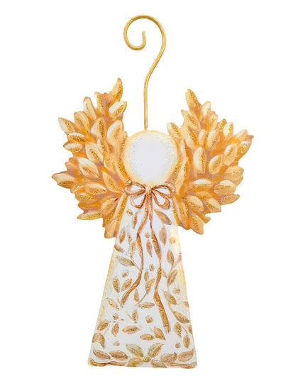 Golden Winged Angel Ornament