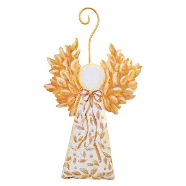 Golden Winged Angel Ornament