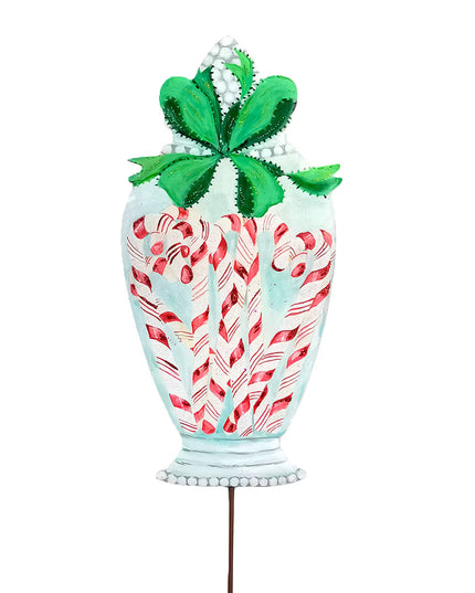Candy Cane Apothecary Jar