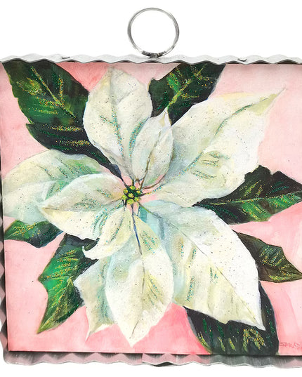 Mini Art White Poinsettia