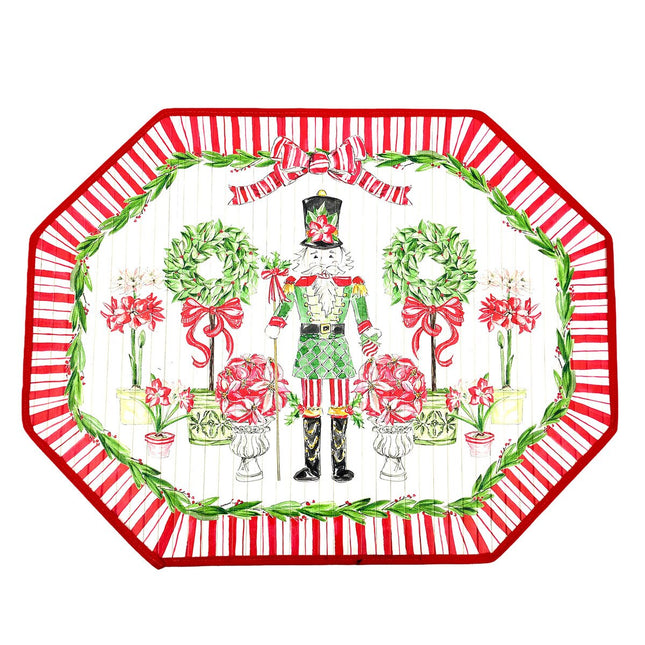Traditional Tidings Bamboo Mat